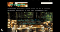 Desktop Screenshot of isingingbowls.com